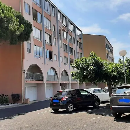 Апартаменты Cap D'agde Antinea, Rochelongue, Piscine Et Parking Агд