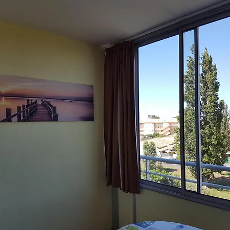 公寓 Cap D'agde Antinea, Rochelongue, Piscine Et Parking